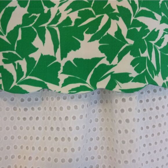 J.Crew Cross Back Scallop Hem Top - Picture 4 of 8